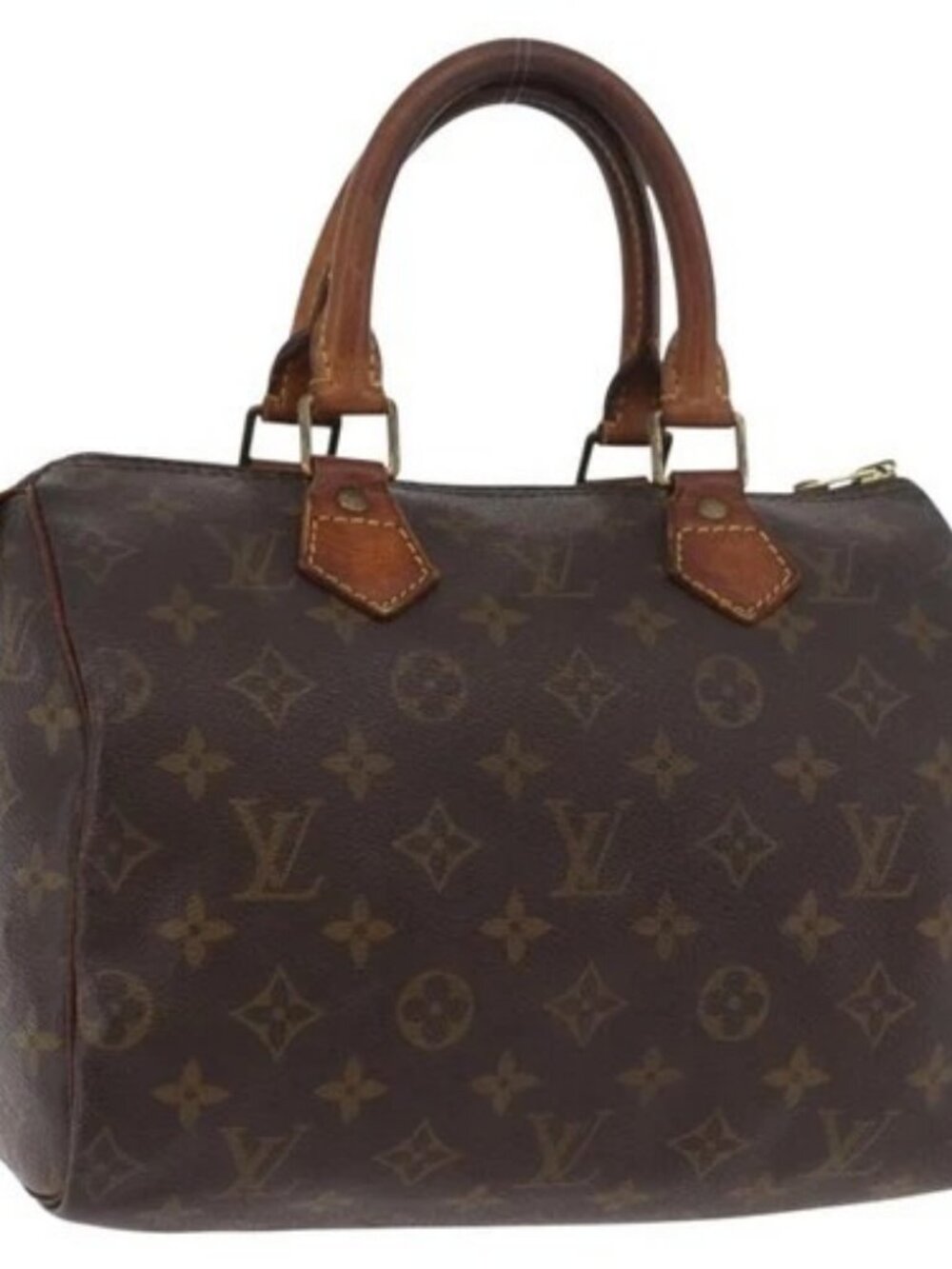LOUIS VUITTON Monogram Speedy 25 Hand Bag M41528 LV Auth bs34665 - Picture 1 of 16